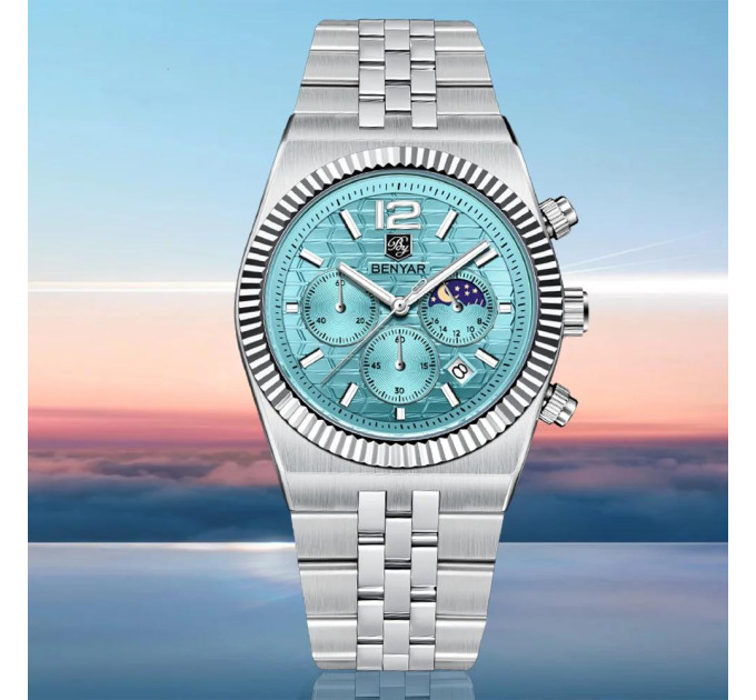 Benyar BY-5225 Silver-Blue