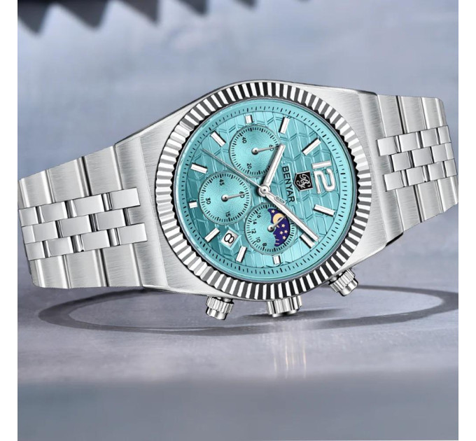 Benyar BY-5225 Silver-Blue