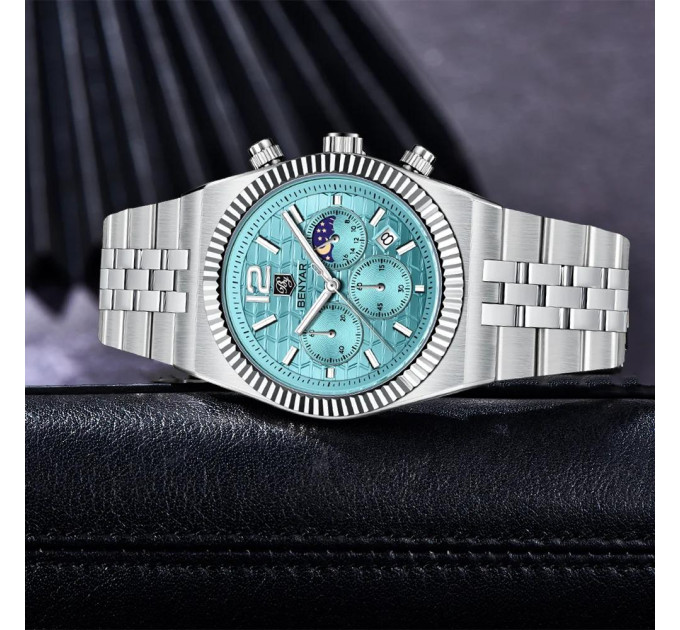 Benyar BY-5225 Silver-Blue