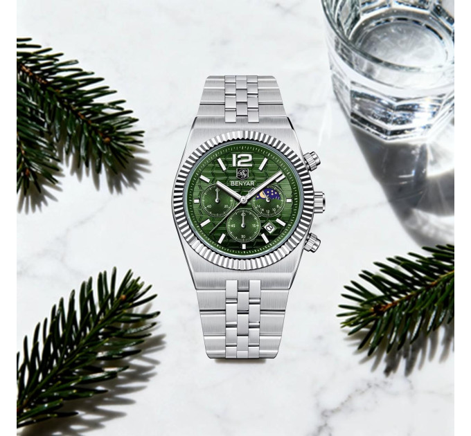 Benyar BY-5225 Silver-Green