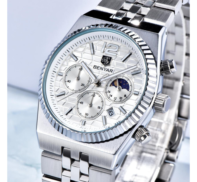 Benyar BY-5225 Silver-White