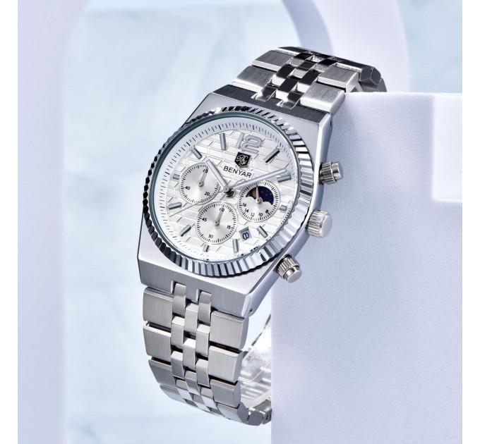Benyar BY-5225 Silver-White