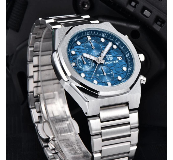 Benyar BY-5216 Silver-Blue
