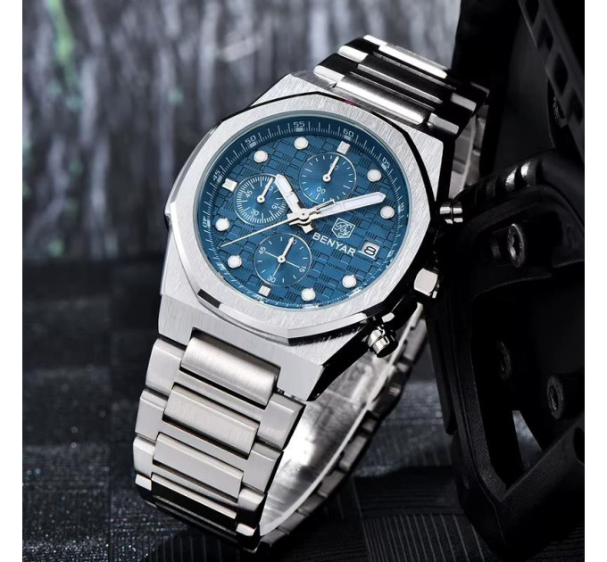 Benyar BY-5216 Silver-Blue