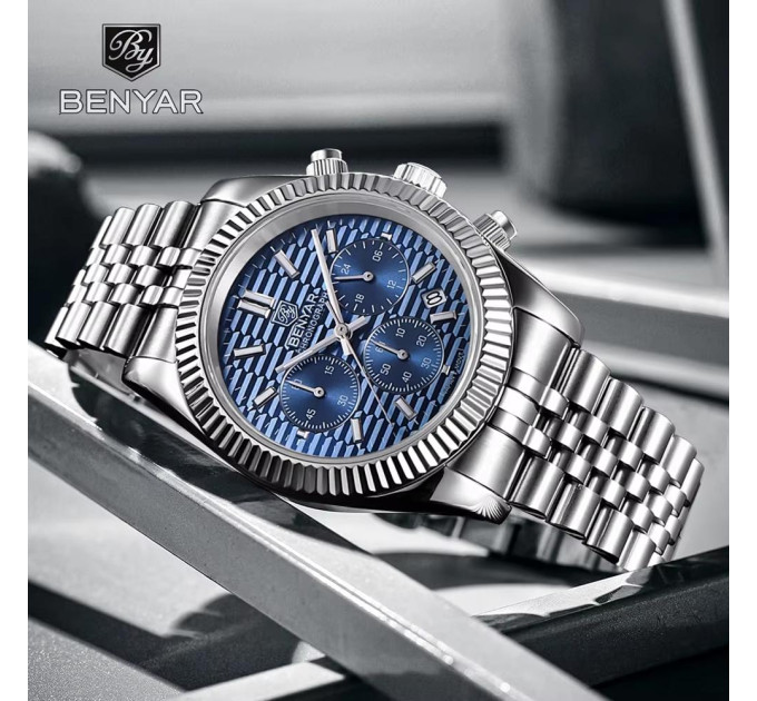 Benyar BY-S001 Silver-Blue