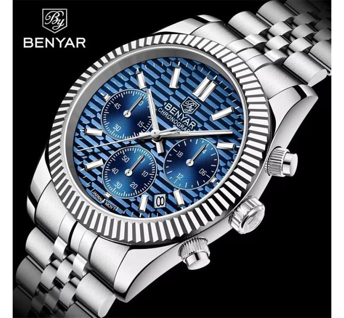 Benyar BY-S001 Silver-Blue