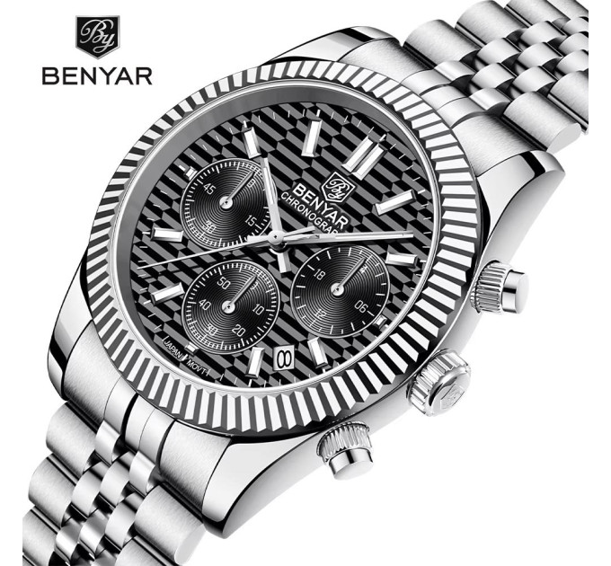 Benyar BY-S001 Silver-Black