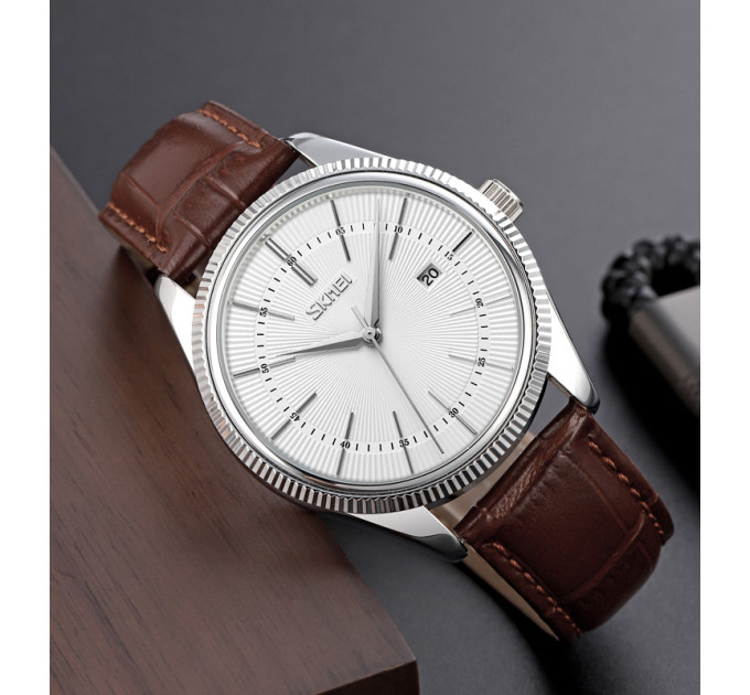Skmei 9298SISIBN Silver Silver-Brown SALE