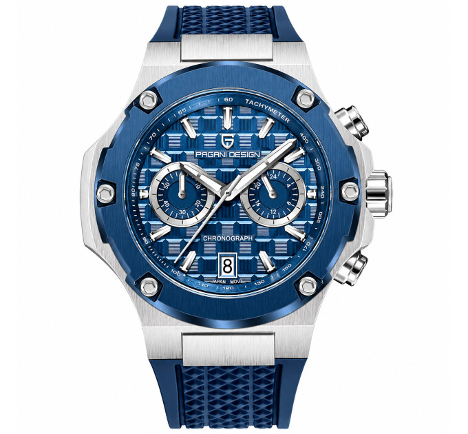 Pagani Design PD-YS032 Silver-Blue-Blue Rubber