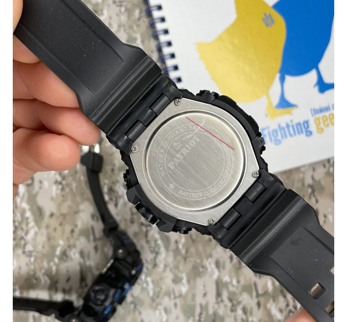 Patriot 001BUDSNS ДСНС Чорні з синім + Коробка.