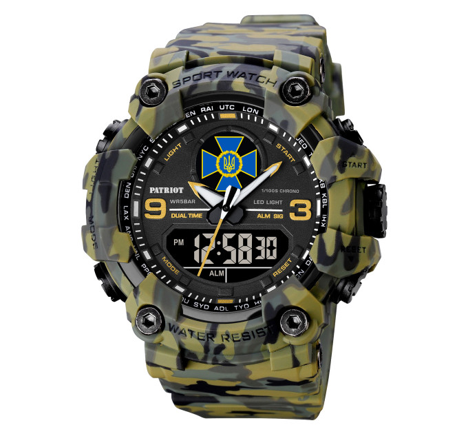 Patriot 001CMGRSBU СБУ Зелений камуфляж + Коробка.