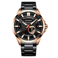 Curren 8372 Black-Cuprum