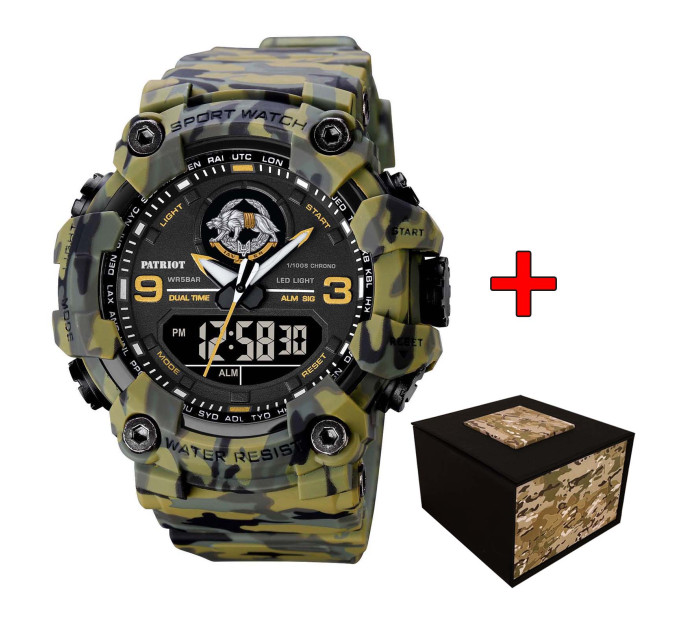 Patriot 001CMGRSSO ССО Зелений камуфляж + Коробка.