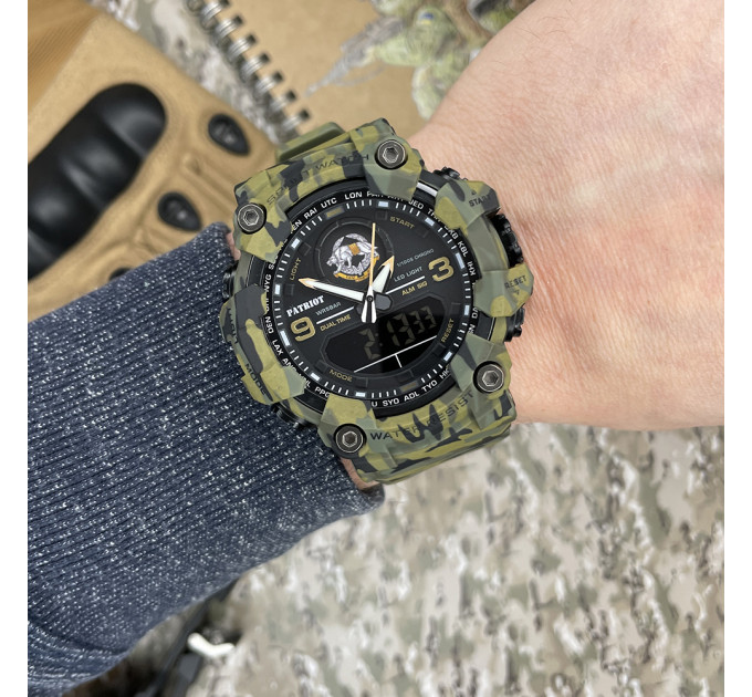 Patriot 001CMGRSSO ССО Зелений камуфляж + Коробка.