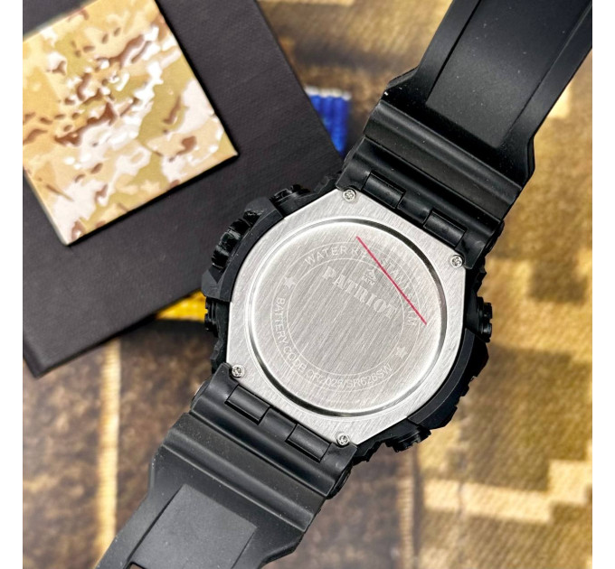Patriot 001BUSSO ССО Чорні з синім + Коробка