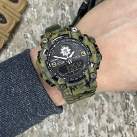 Patriot 001CMGRPO Поліція Зелений камуфляж + Коробка.