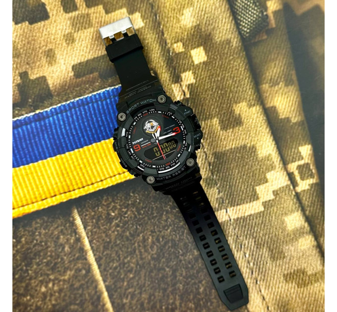 Patriot 001RDSSO ССО Чорні з червоним + Коробка