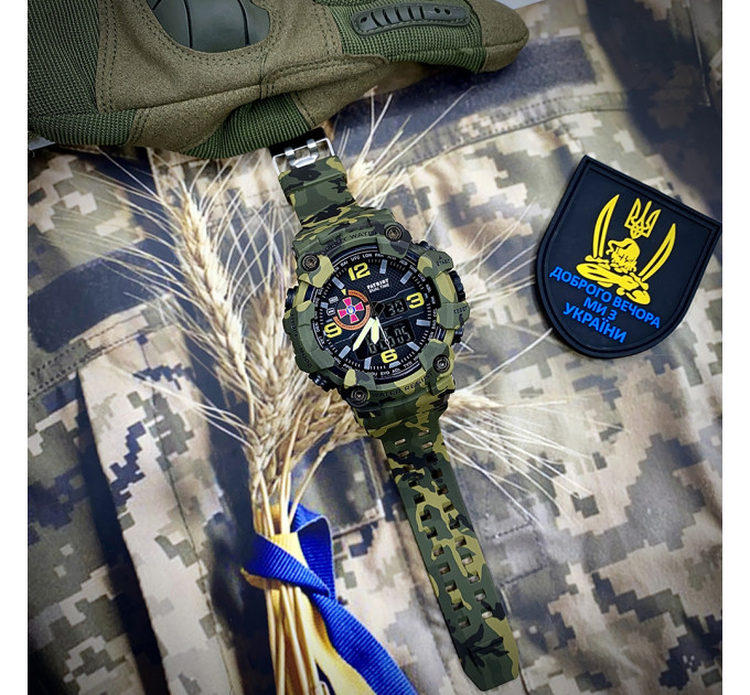 Patriot 002CMGRSU ЗСУ Зелений камуфляж + Коробка