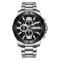 Curren 8336 Silver-Black