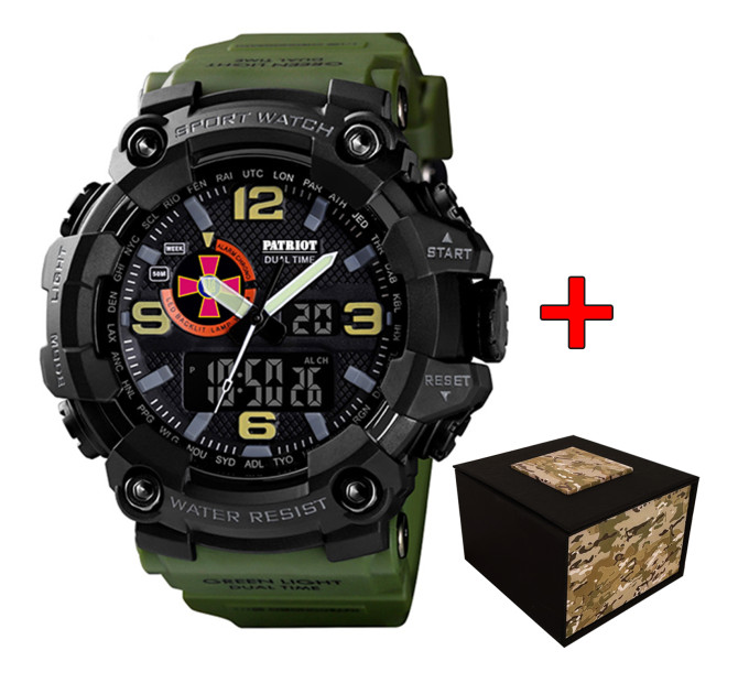 Patriot 002AGSU ЗСУ Зелені + Коробка