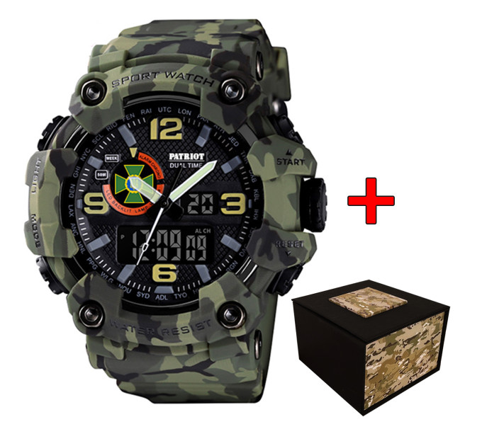 Patriot 002CMGRDPS ДПС Зелений камуфляж + Коробка.