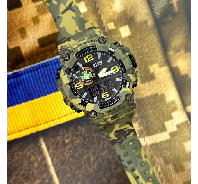 Patriot 002CMGRDPS ДПС Зелений камуфляж + Коробка.