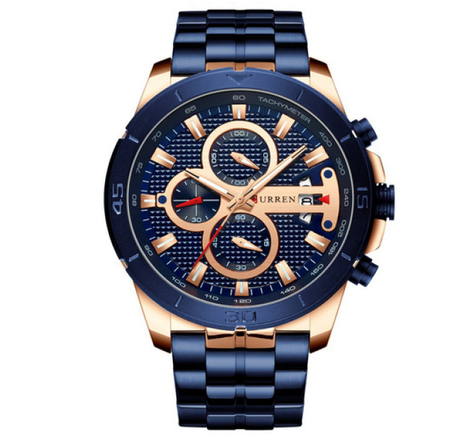 Curren 8337 Blue-Cuprum