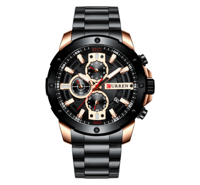 Curren 8336 Black-Cuprum