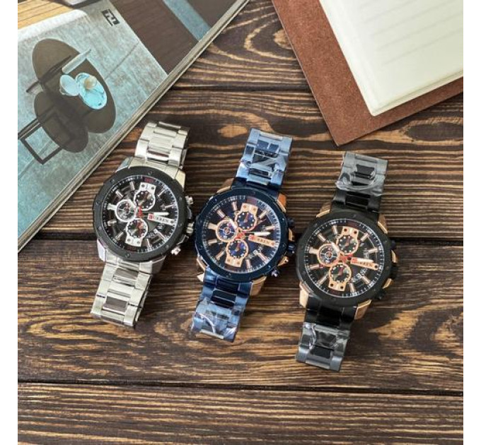 Curren 8336 Black-Cuprum