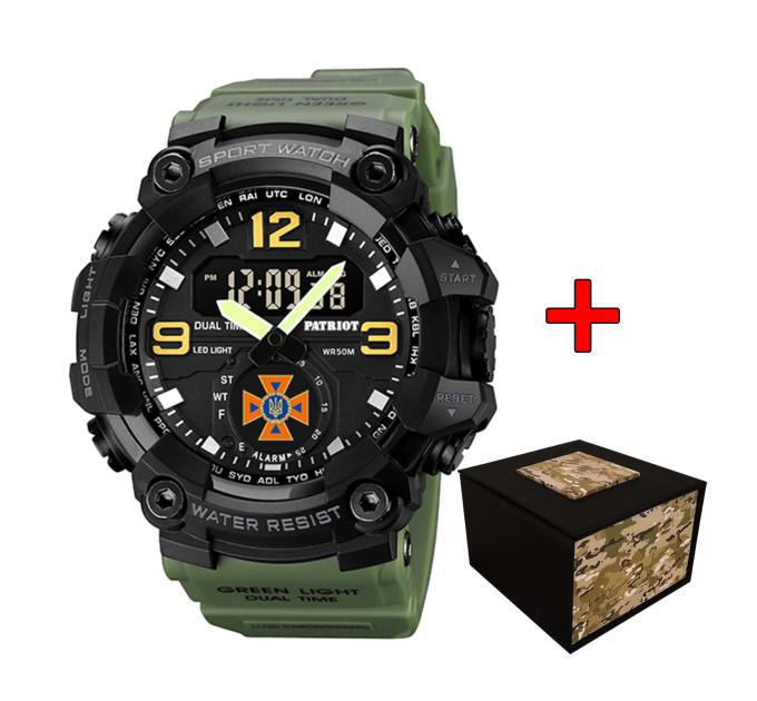 Patriot 003AGDSNS ДСНС Зелені + Коробка
