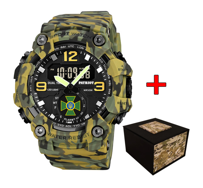 Patriot 003CMGRDPS ДПС Зелений камуфляж + Коробка.