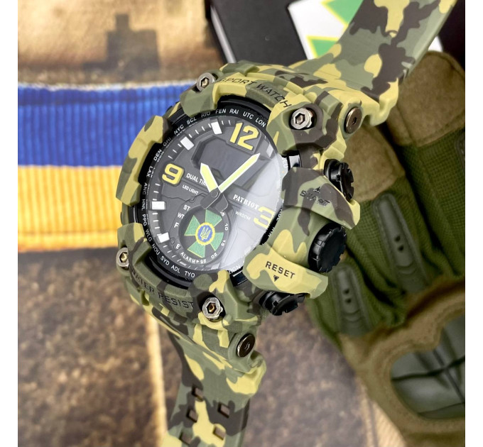 Patriot 003CMGRDPS ДПС Зелений камуфляж + Коробка.