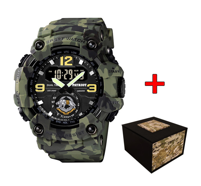 Patriot 004CMGRSSO ССО Зелений камуфляж + Коробка.