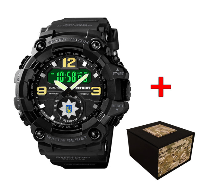 Patriot 004BKTPO Поліція Чорні + Коробка.