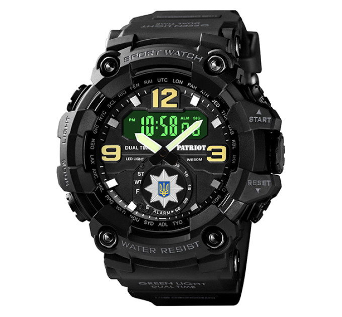 Patriot 004BKTPO Поліція Чорні + Коробка.