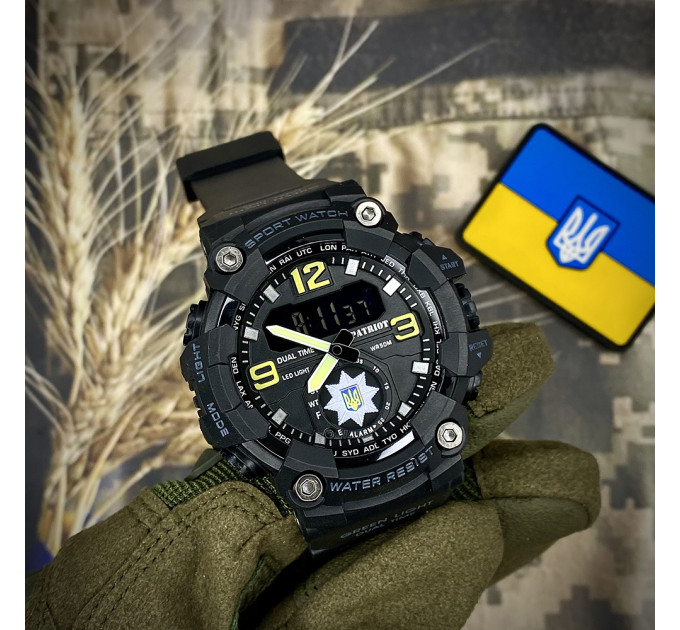 Patriot 004BKTPO Поліція Чорні + Коробка.