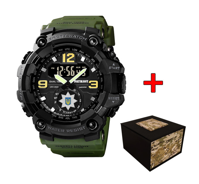 Patriot 004AGTPO Поліція Зелені + Коробка
