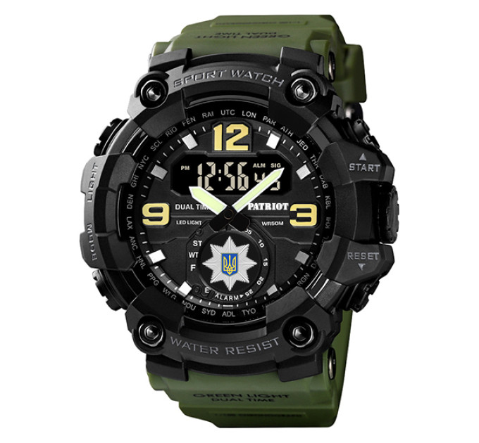 Patriot 004AGTPO Поліція Зелені + Коробка