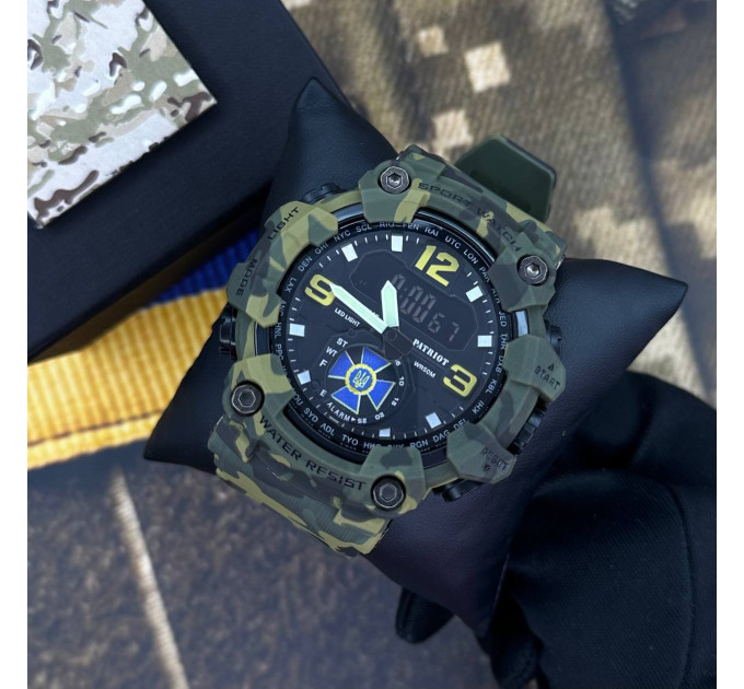 Patriot 004CMGRSBU СБУ Зелений камуфляж + Коробка.