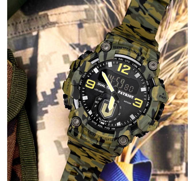 Patriot 004CMGRTRO ТРО Зелений камуфляж + Коробка