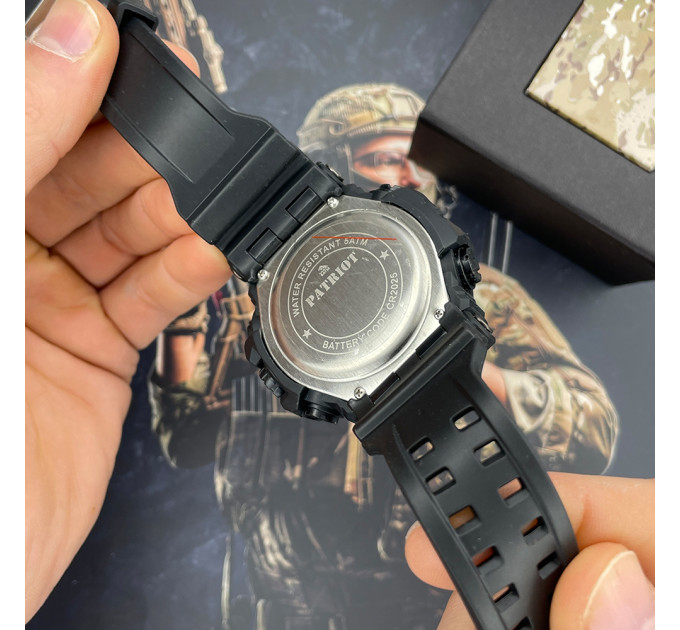 Patriot 004BKUAGD Тризуб золото Чорні + Коробка.