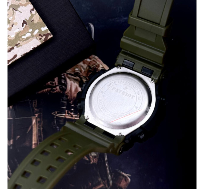 Patriot 004AGUAGD Тризуб золото Зелені + Коробка.