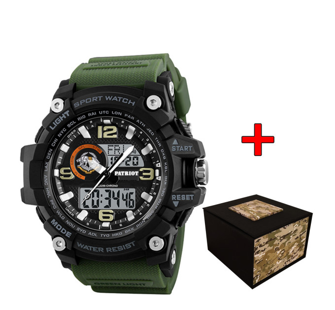 Patriot 012AGSSO ССО Чорні з зеленим + Коробка