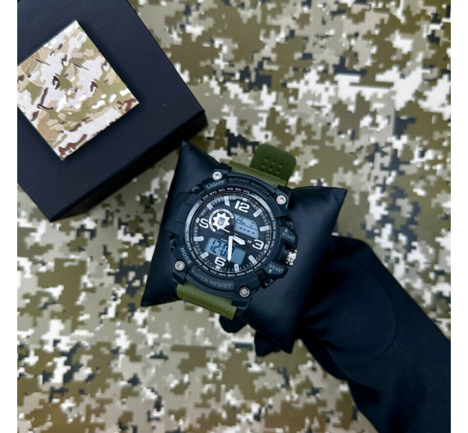 Patriot 012AGPO Поліція Чорні з зеленим + Коробка.
