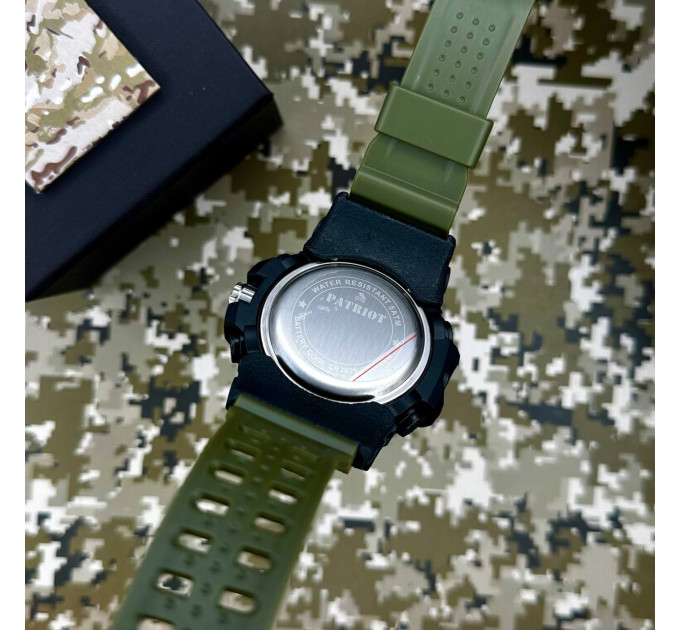 Patriot 012AGPO Поліція Чорні з зеленим + Коробка.