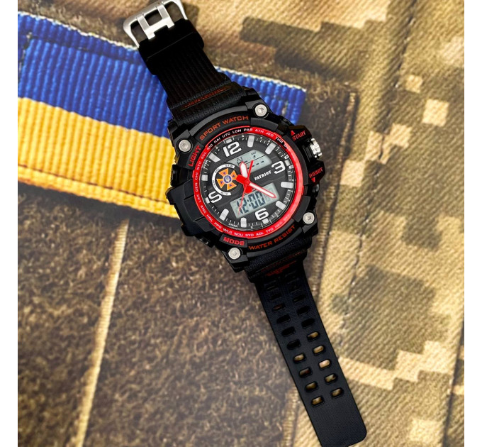 Patriot 012BKRDDSNS ДСНС Чорні з червоним + Коробка