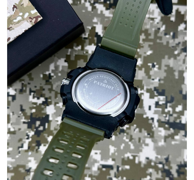 Patriot 012AGDSNS ДСНС Чорні з зеленим + Коробка.