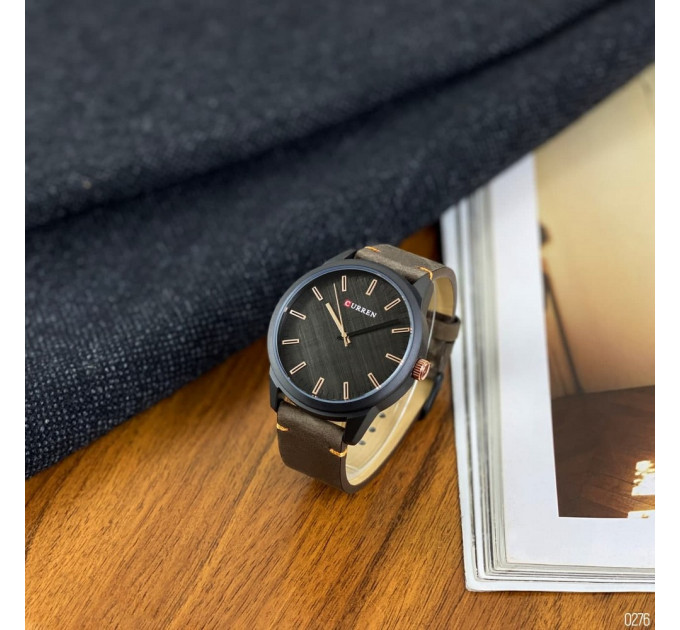 Curren 8386 Brown-Black-Gray