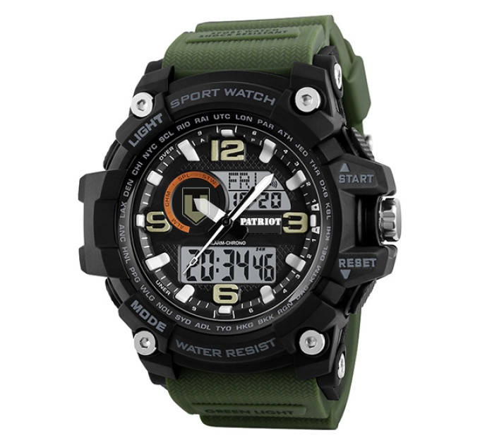 Patriot 012AGTRO ТРО Чорні з зеленим + Коробка
