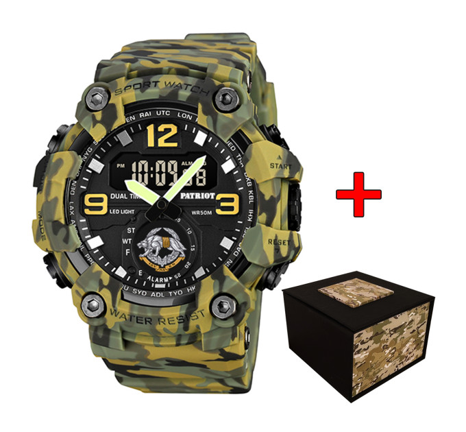 Patriot 003CMGRSSO ССО Зелений камуфляж + Коробка